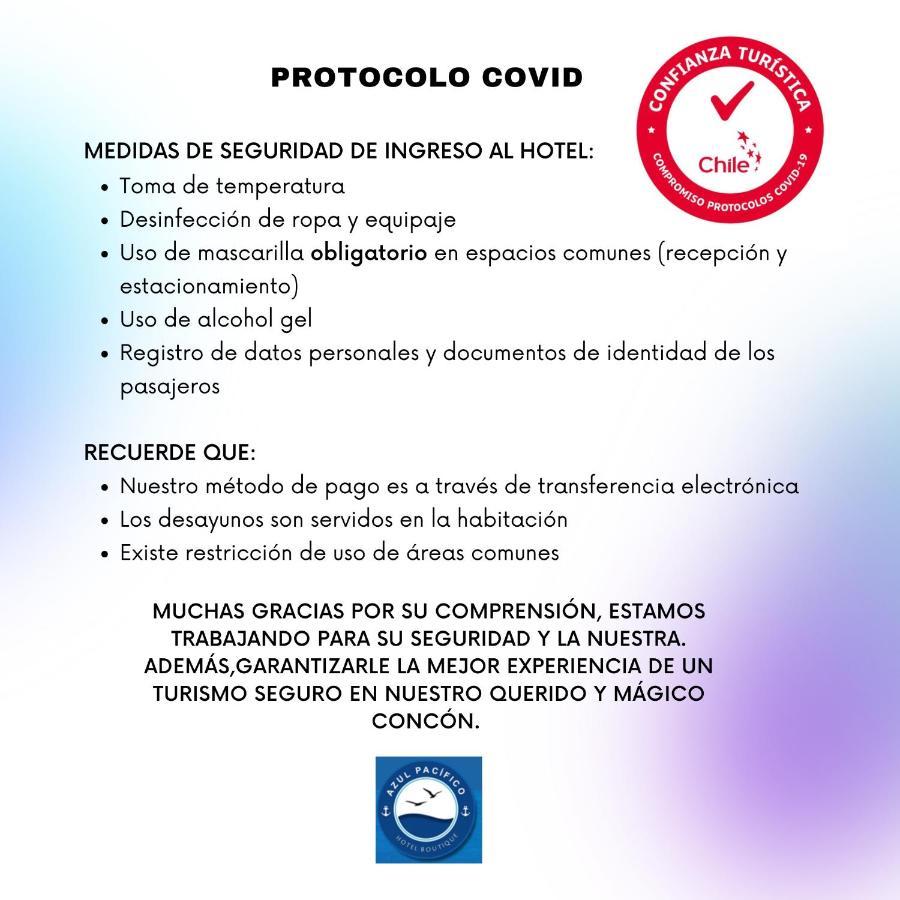 Azulpacifico Hotel Boutique Concon Luaran gambar